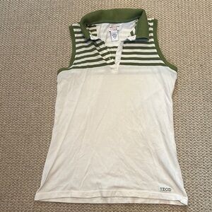 IZOD collared tank top